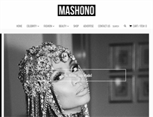 Tablet Screenshot of mashono.com